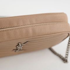 Saint Laurent Mini Lou Camera Dark Beige
