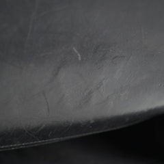 Chanel Old Medium Black Lambskin Ruthenium HW