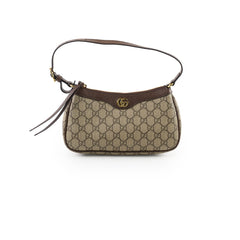 Gucci Ophidia Small Shoulder GG Supreme Canvas Beige