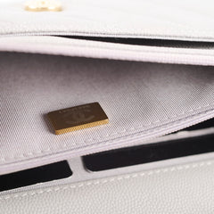 Chanel Classic Wallet On Chain Caviar Grey