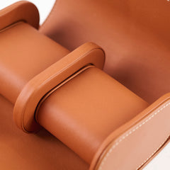 Goyard Clamecy Double Travel Watch Case Tan