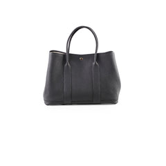 Hermes Garden Party 36 Black W Stamp