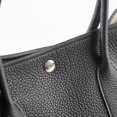 Hermes Garden Party 36 Black W Stamp