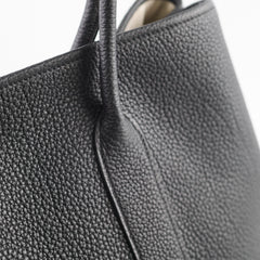 Hermes Garden Party 36 Black W Stamp