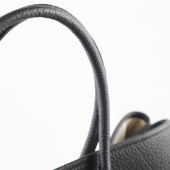 Hermes Garden Party 36 Black W Stamp