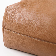 Prada Vitello Daino Leather Tote Tan