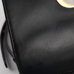 Christian Dior Small Caro Cannage Bag Black