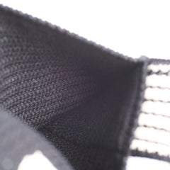 Celine Hand-Crocheted Black Cotton Shoulder Bag