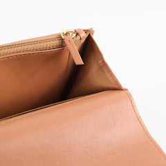 Chanel 19 Wallet On Chain WOC Caramel