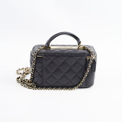 Chanel Vanity Top Handle Grey - Microchipped