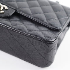 Chanel Classic Flap M/L Caviar Black Shoulder Bag