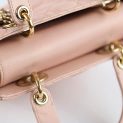 Christian Dior ABC Lady Dior Small Light Pink