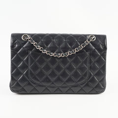 Chanel Caviar Medium/Large M/L Classic Double Flap Black
