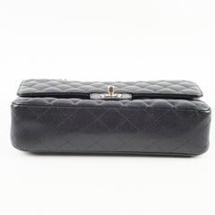Chanel Caviar Medium/Large M/L Classic Double Flap Black