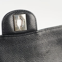 Chanel Caviar Medium/Large M/L Classic Double Flap Black