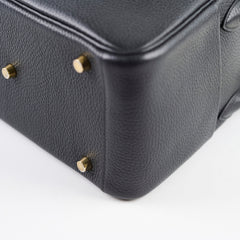 Hermes Lindy 26 Black Gold Hardware C stamp