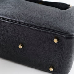 Hermes Lindy 26 Black Gold Hardware C stamp