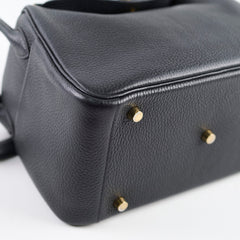 Hermes Lindy 26 Black Gold Hardware C stamp