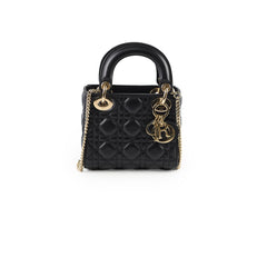 Christian Dior Lady Dior Mini Black