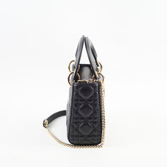 Christian Dior Lady Dior Mini Black