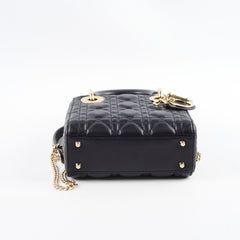 Christian Dior Lady Dior Mini Black