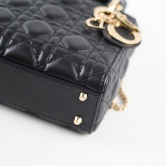 Christian Dior Lady Dior Mini Black