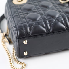 Christian Dior Lady Dior Mini Black