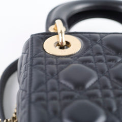 Christian Dior Lady Dior Mini Black