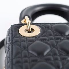 Christian Dior Lady Dior Mini Black