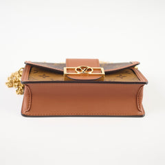 Louis Vuitton Dauphine Chain Wallet Reverse Monogram Microchip