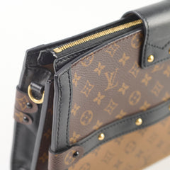 Louis Vuitton Monogram Reverse Trunk Clutch Bag