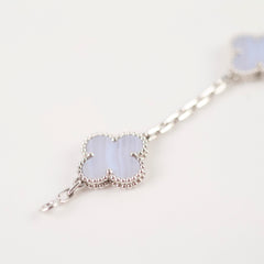 Van Cleef & Arpels 5 Motifs Chalcedony Bracelet
