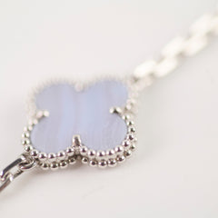 Van Cleef & Arpels 5 Motifs Chalcedony Bracelet