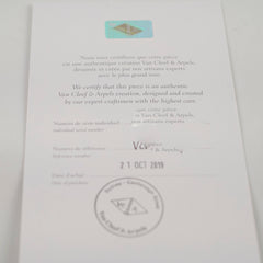 Van Cleef & Arpels 5 Motifs Chalcedony Bracelet