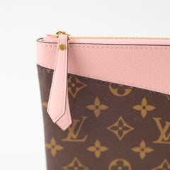 Louis Vuitton Daily Zip Pouch Monogram Pink
