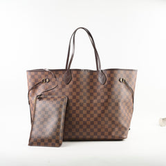 Louis Vuitton Neverfull GM Damier Ebene Tote