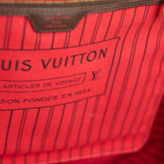 Louis Vuitton Neverfull GM Damier Ebene Tote