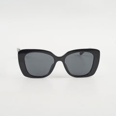 Chanel White Crystal Square Sunglasses