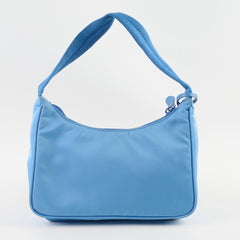 Prada Nylon Re-Edition 2000 Shoulder Bag Blue