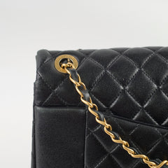 Chanel Daily Friend Jumbo Lambskin Black GHW (microchip)