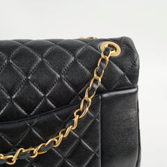 Chanel Daily Friend Jumbo Lambskin Black GHW (microchip)