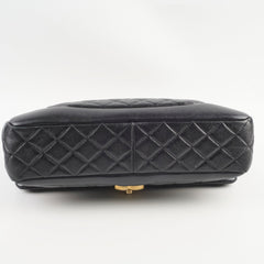 Chanel Daily Friend Jumbo Lambskin Black GHW (microchip)