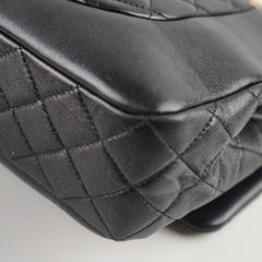 Chanel Daily Friend Jumbo Lambskin Black GHW (microchip)