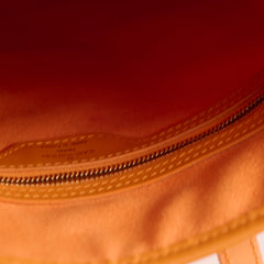 Louis Vuitton Epi Petit Bucket PM Shoulder Bag Orange