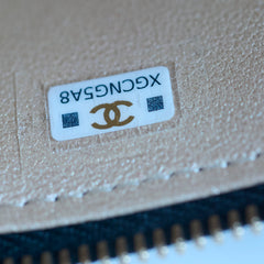 Chanel Mirror Vanity Case with Chain Black Lambskin (microchip 2023)