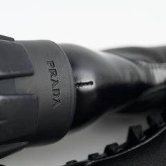 Prada Monolith Combat Boots Black size 37