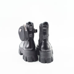 Prada Monolith Combat Boots Black size 37