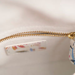 Christian Dior Mini Lady Dior Embroidered Fantastica Bag White