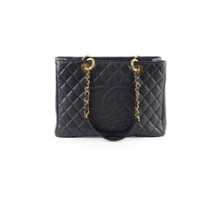 Chanel GST Caviar Black Tote