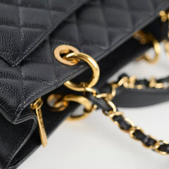 Chanel GST Caviar Black Tote